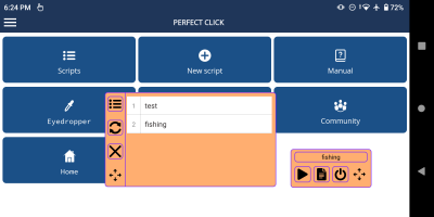 Capture d'écran de l'application Perfect Click Autoclicker - #3