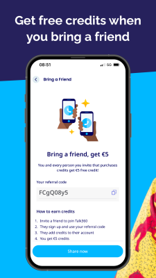 Capture d'écran de l'application Talk360: International Calling - #7