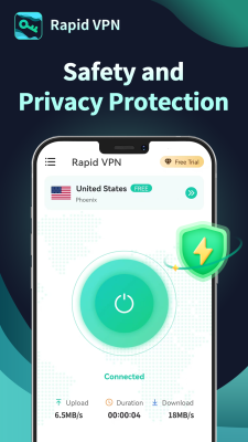 Capture d'écran de l'application Rapid VPN - #3