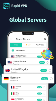 Capture d'écran de l'application Rapid VPN - #4