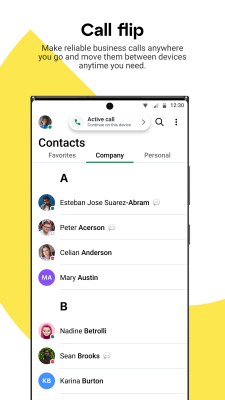 Capture d'écran de l'application GoTo - #6