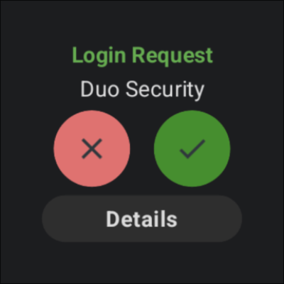 Capture d'écran de l'application Duo Mobile - #5