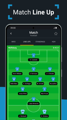 Capture d'écran de l'application Livescore by SoccerDesk - #3