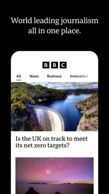 Capture d'écran de l'application BBC: World News & Stories - #1