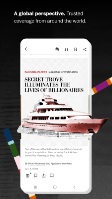 Capture d'écran de l'application The Washington Post - #1