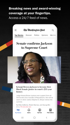 Capture d'écran de l'application The Washington Post - #2