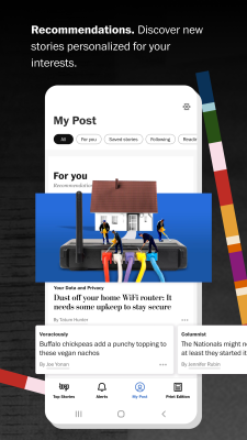 Capture d'écran de l'application The Washington Post - #3