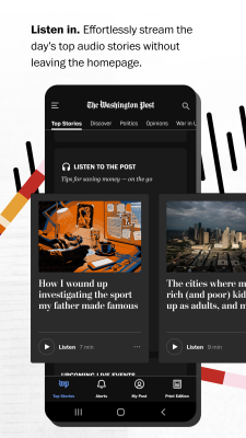 Capture d'écran de l'application The Washington Post - #7