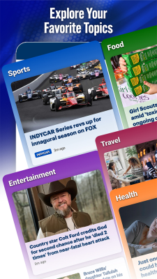 Capture d'écran de l'application Fox News - #3