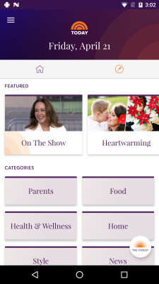 Capture d'écran de l'application TODAY - #3