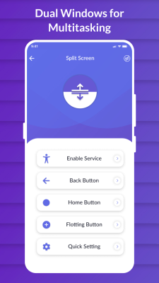 Capture d'écran de l'application Split Screen Shortcut - #1