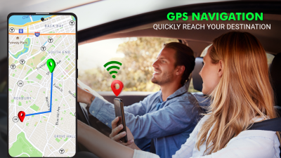 Capture d'écran de l'application GPS Maps Voice Navigation App - #1