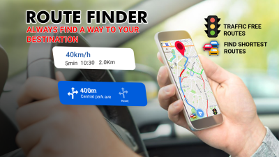 Capture d'écran de l'application GPS Maps Voice Navigation App - #2