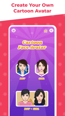 Capture d'écran de l'application Avatar Maker Cartoon Character - #2