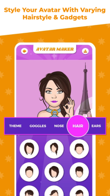 Capture d'écran de l'application Avatar Maker Cartoon Character - #6