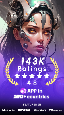 Capture d'écran de l'application WOMBO Dream - #1