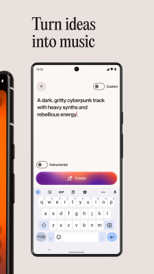 Capture d'écran de l'application Suno - AI Music - #2