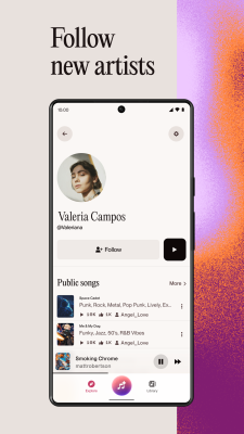 Capture d'écran de l'application Suno - AI Music - #5