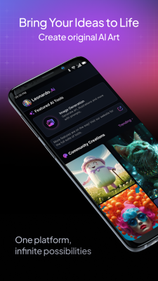 Capture d'écran de l'application Leonardo.Ai - #1