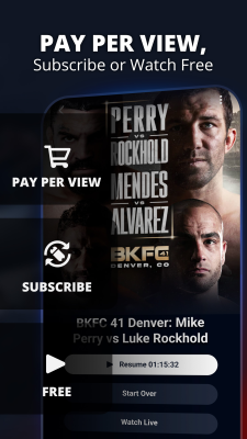 Capture d'écran de l'application TrillerTV - #5