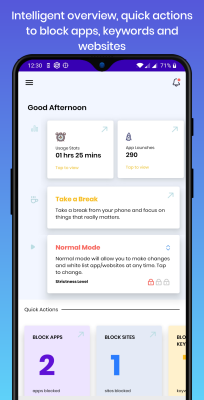Capture d'écran de l'application Stay Focused: Site/App Blocker - #1