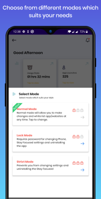 Capture d'écran de l'application Stay Focused: Site/App Blocker - #2
