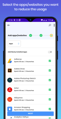 Capture d'écran de l'application Stay Focused: Site/App Blocker - #3