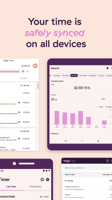 Capture d'écran de l'application Toggl - #7
