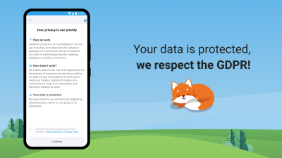 Capture d'écran de l'application Cleanfox - #6