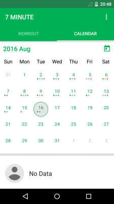 Capture d'écran de l'application 7 Minute Workout - #3