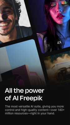 Capture d'écran de l'application Freepik - #6