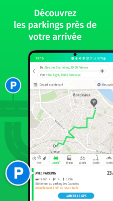 Capture d'écran de l'application Mappy - #5