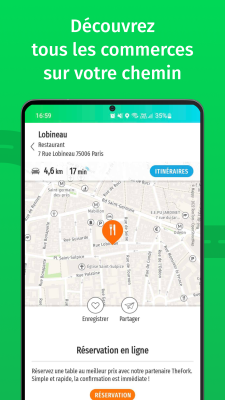 Capture d'écran de l'application Mappy - #8