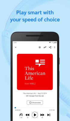 Capture d'écran de l'application AntennaPod - #3