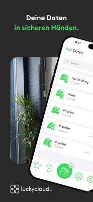 Capture d'écran de l'application luckycloud - #1