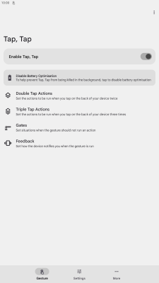 Capture d'écran de l'application Tap, Tap - #1