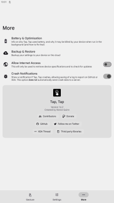 Capture d'écran de l'application Tap, Tap - #6