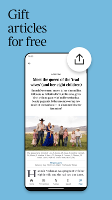 Capture d'écran de l'application The Times: UK & World News - #5