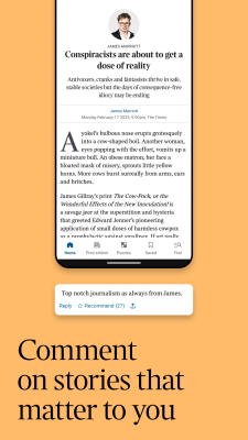 Capture d'écran de l'application The Times: UK & World News - #6