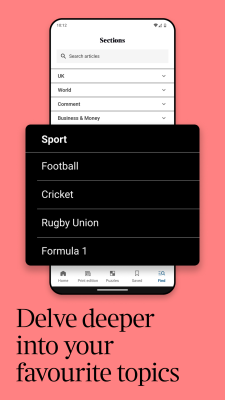Capture d'écran de l'application The Times: UK & World News - #8