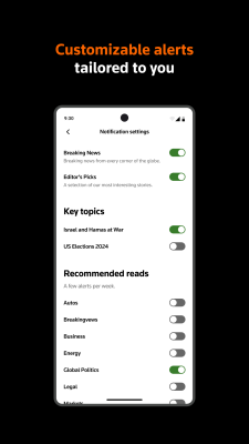 Capture d'écran de l'application Reuters News - #5