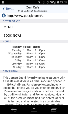 Capture d'écran de l'application AroundMe - #6