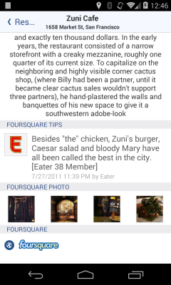 Capture d'écran de l'application AroundMe - #7