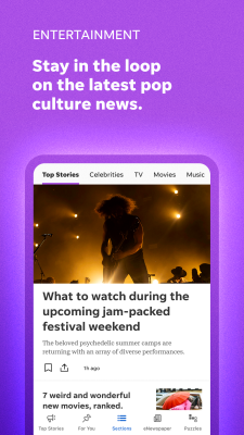 Capture d'écran de l'application USA TODAY - #3