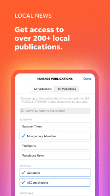 Capture d'écran de l'application USA TODAY - #5