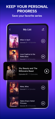 Capture d'écran de l'application My Drama: Short Stories & Reel - #6