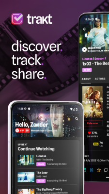 Capture d'écran de l'application Trakt.TV - #1