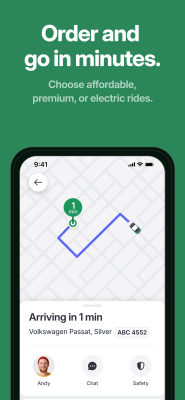 Capture d'écran de l'application Hopp: Get a Ride - #2