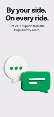 Capture d'écran de l'application Hopp: Get a Ride - #3