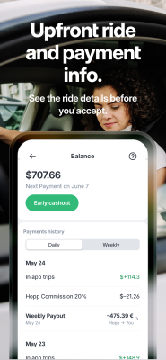 Capture d'écran de l'application Hopp Driver - #4